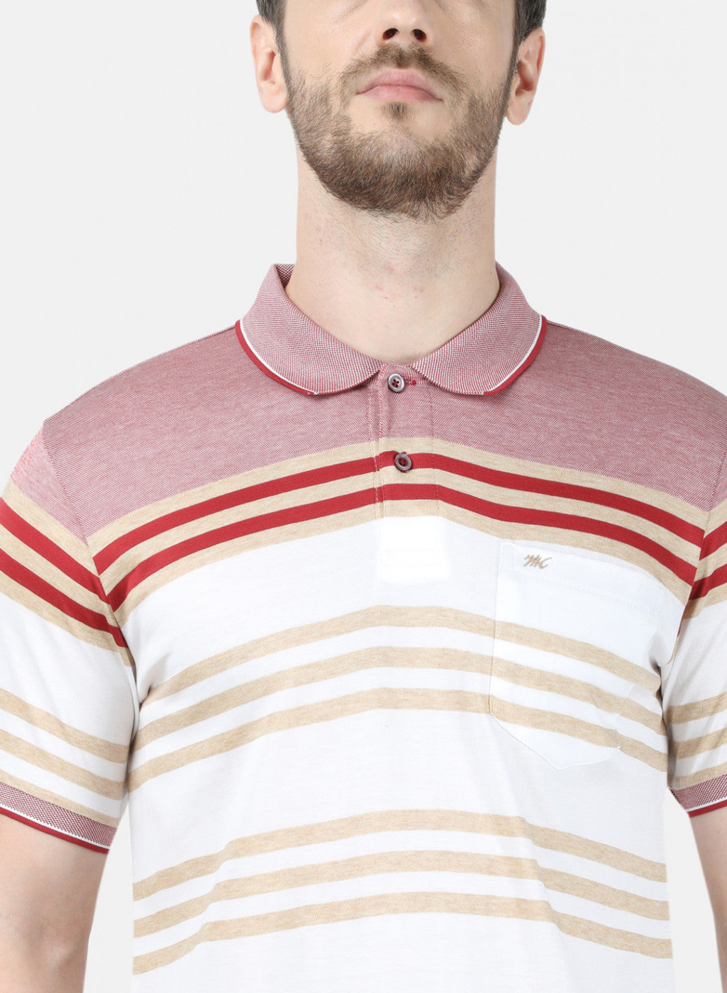 Mens Red Stripe T-Shirt