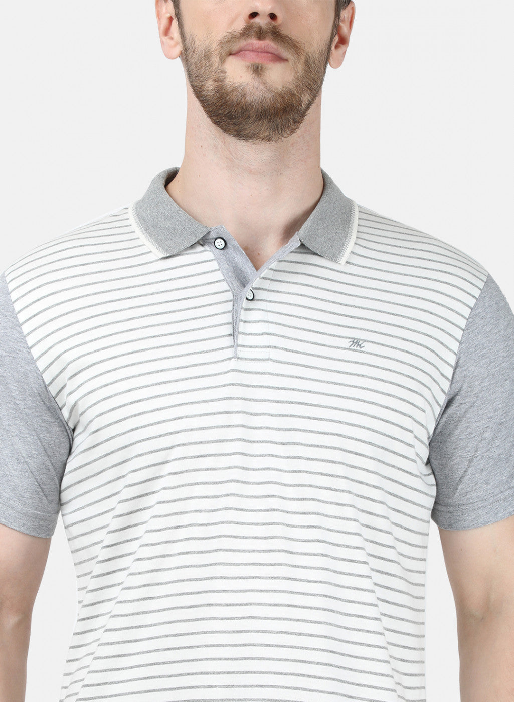 Mens White Stripe 3 Pc Combo Set