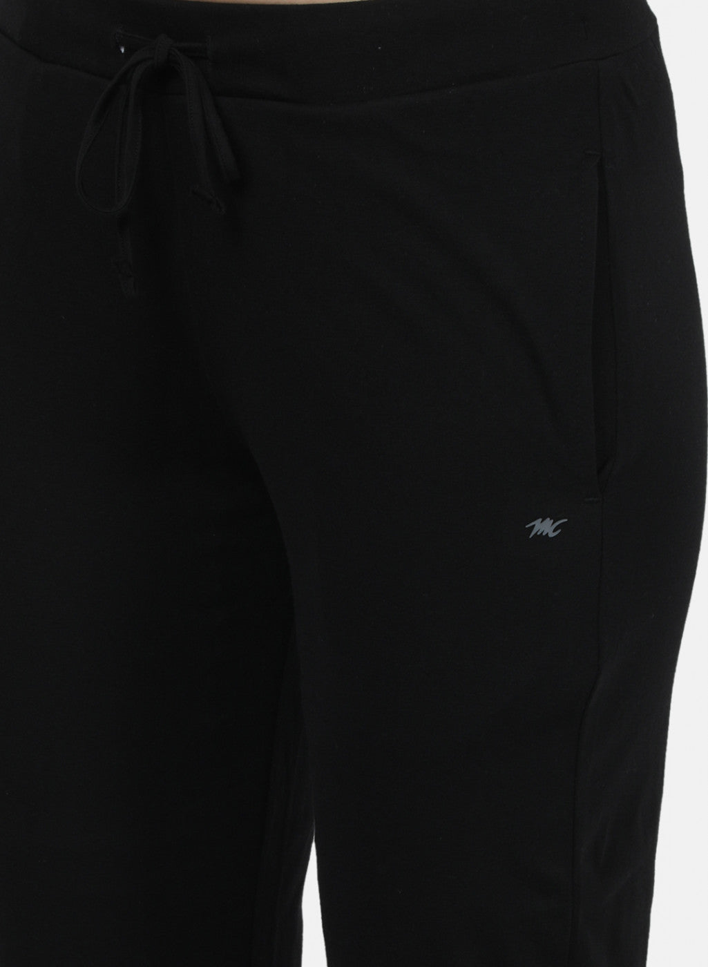 Womens Black & Pink Printed Tracksuits