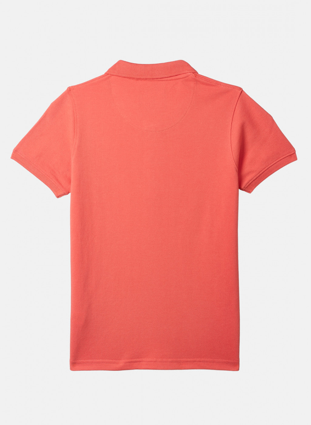 Boys Pink Plain T-Shirt