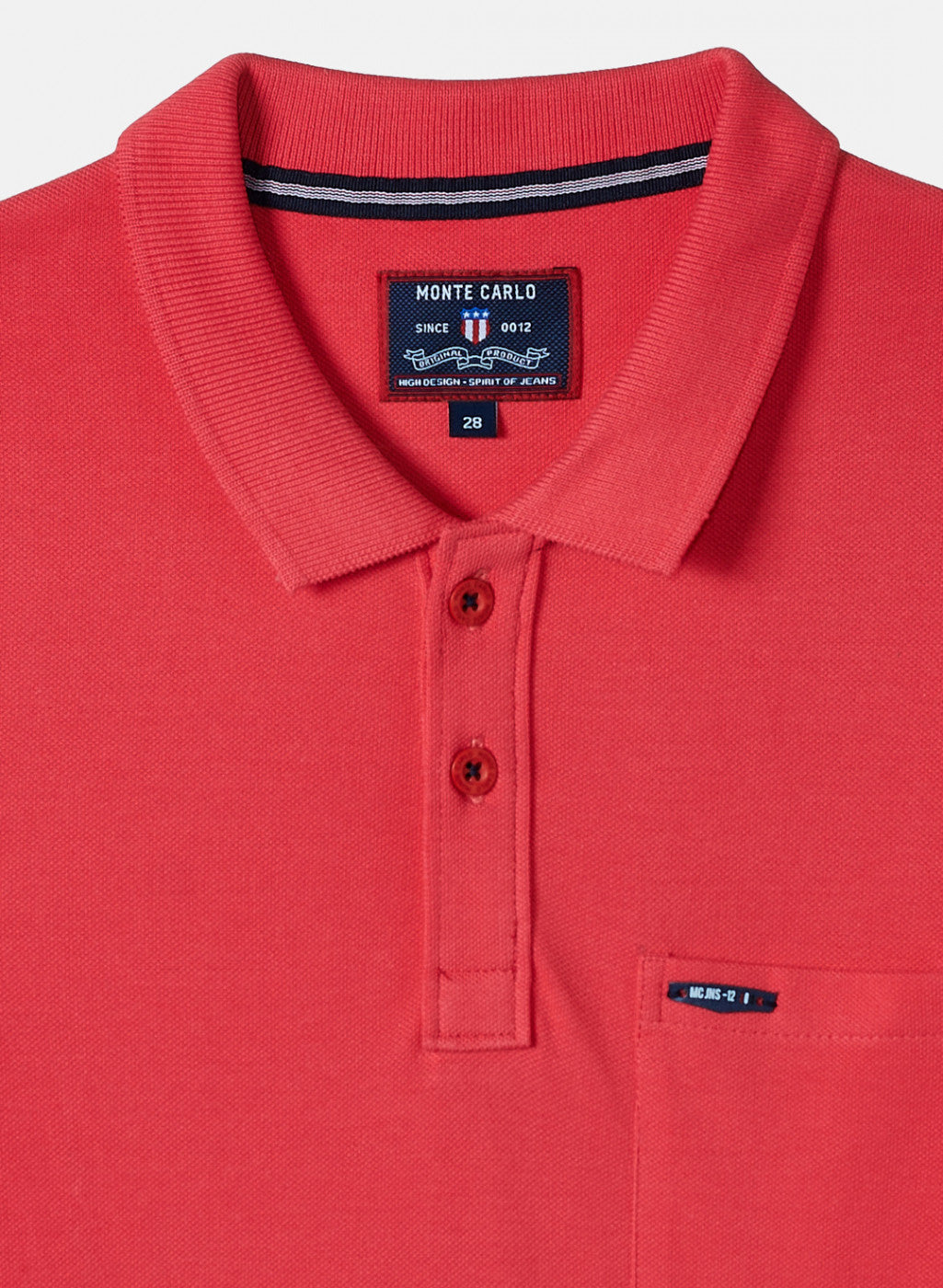 Boys Dark Pink Plain T-Shirt