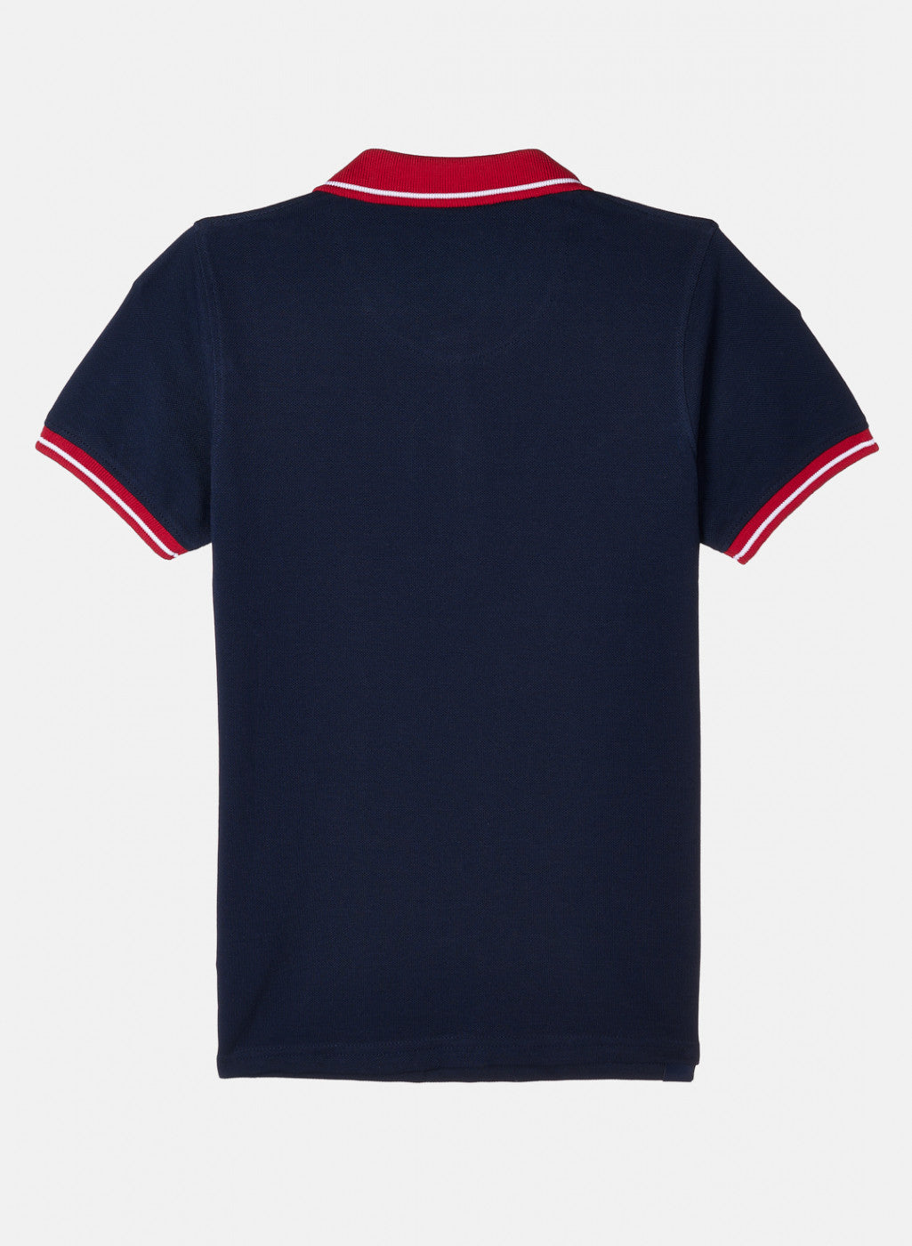 Boys Navy Blue Plain T-Shirt