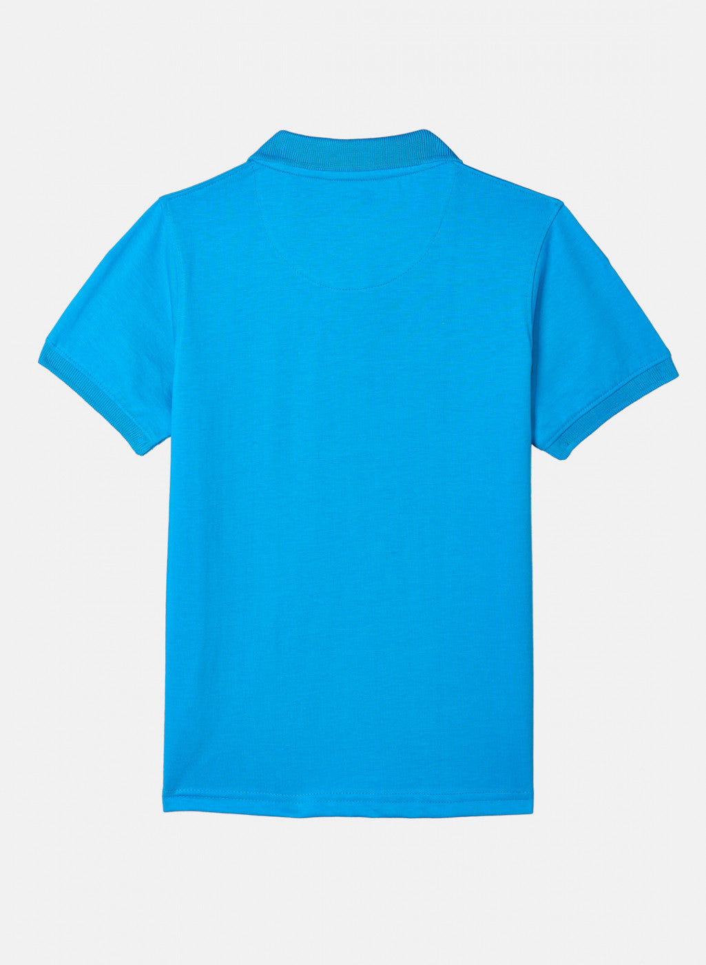 Boys Blue Plain T-Shirt