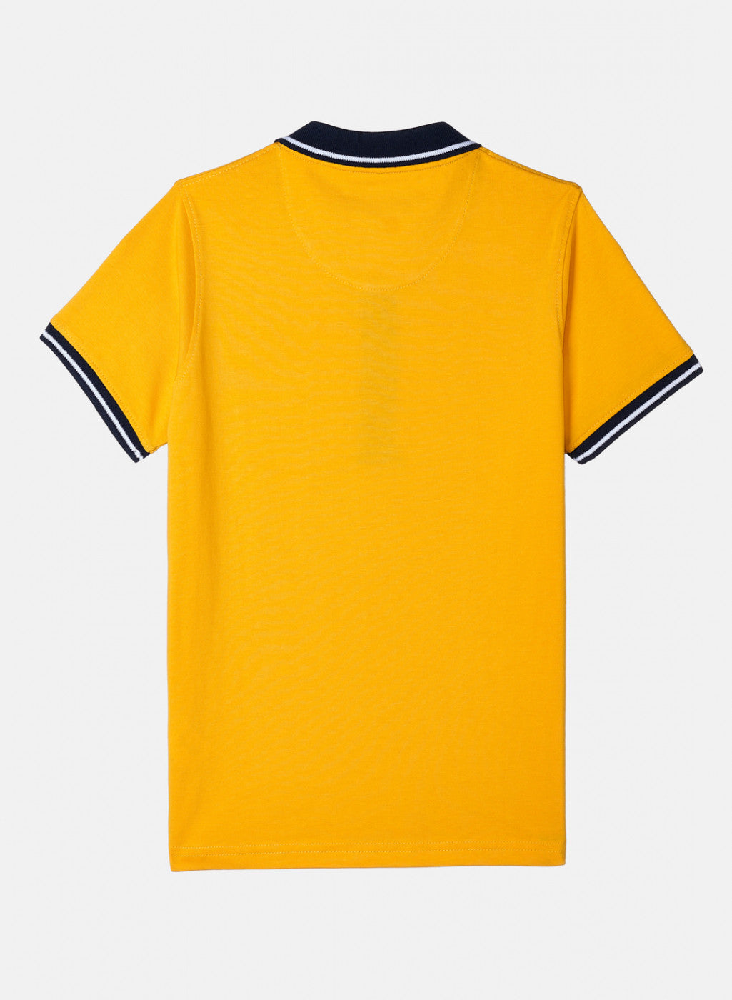 Boys Mustard Plain T-Shirt