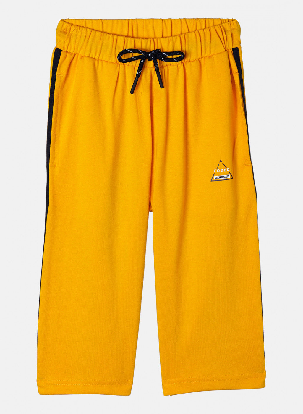 Boys Mustard Plain Capri