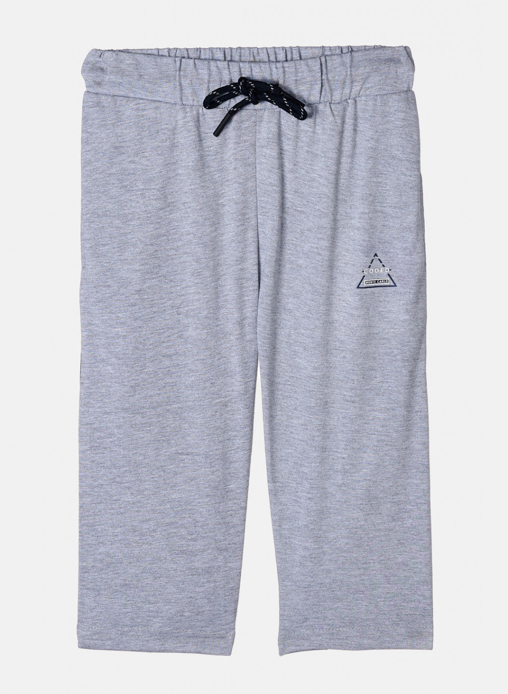 Boys Grey Plain Capri