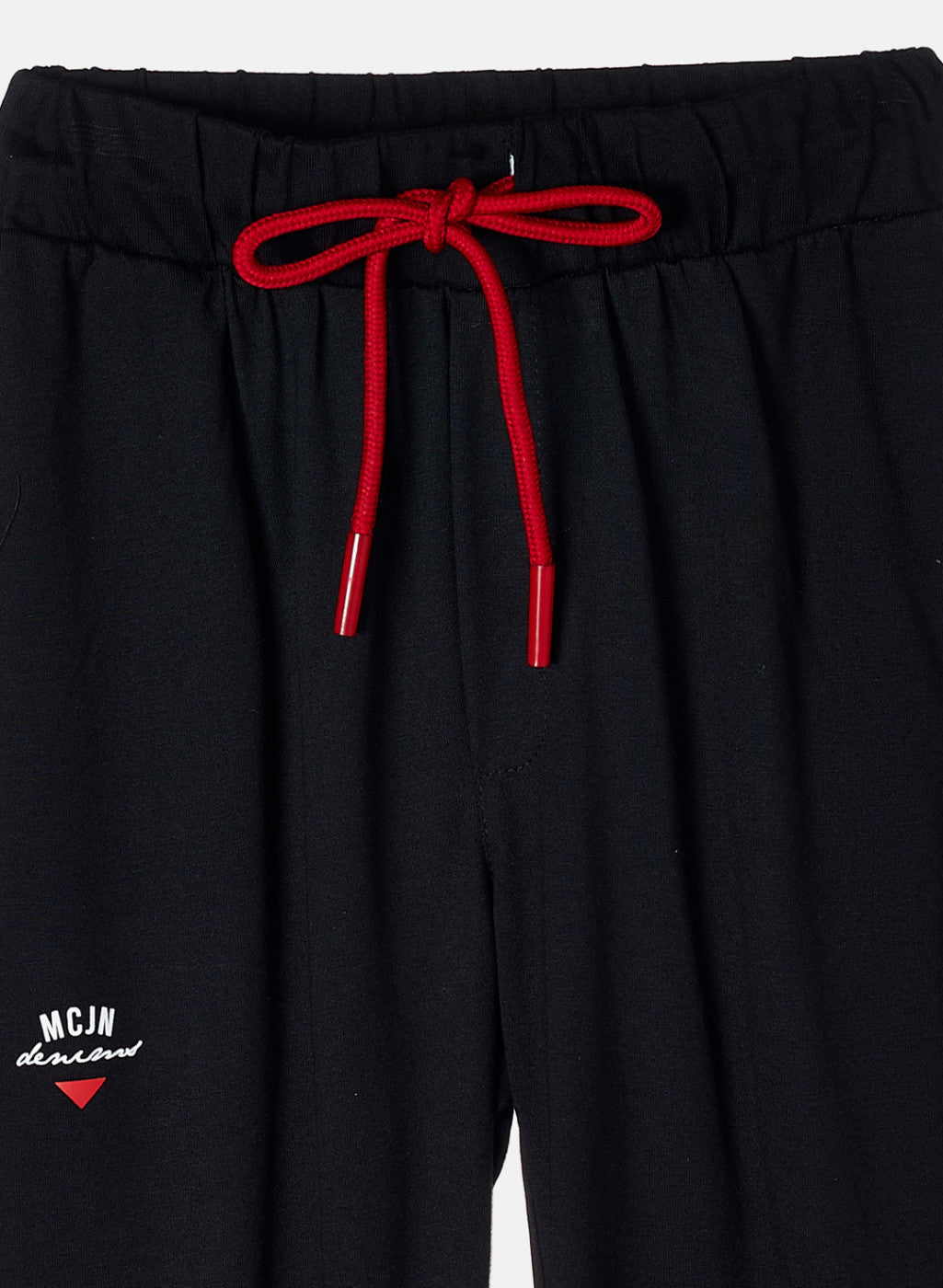 Boys Black Plain Lower