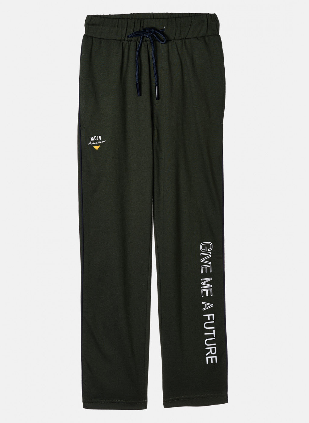 Boys Olive Plain Lower