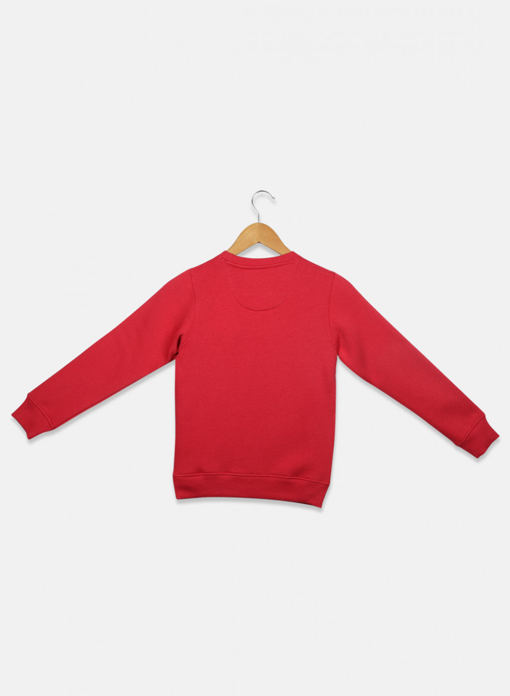 Boys Pink Printed Sweatshirt