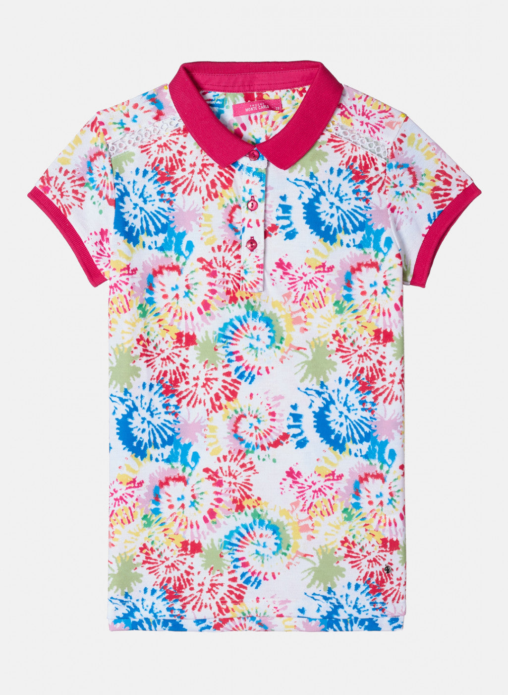 Girls Pink Printed T-Shirt