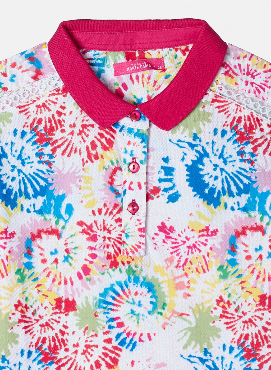 Girls Pink Printed T-Shirt