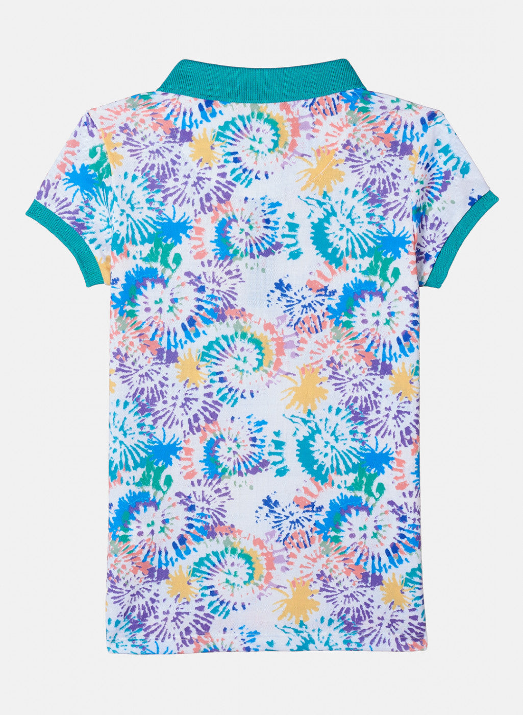 Girls Blue Printed T-Shirt