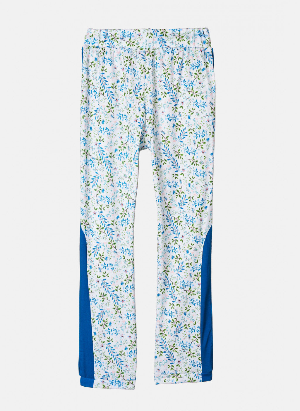 Girls Blue Printed Lower