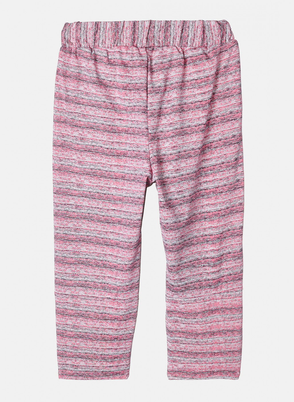 Girls Pink Printed Capri