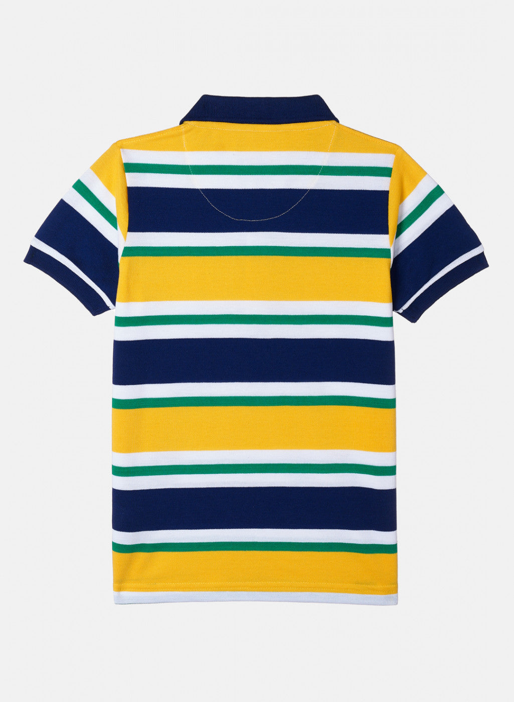 Boys Yellow & Blue Stripe T-Shirt