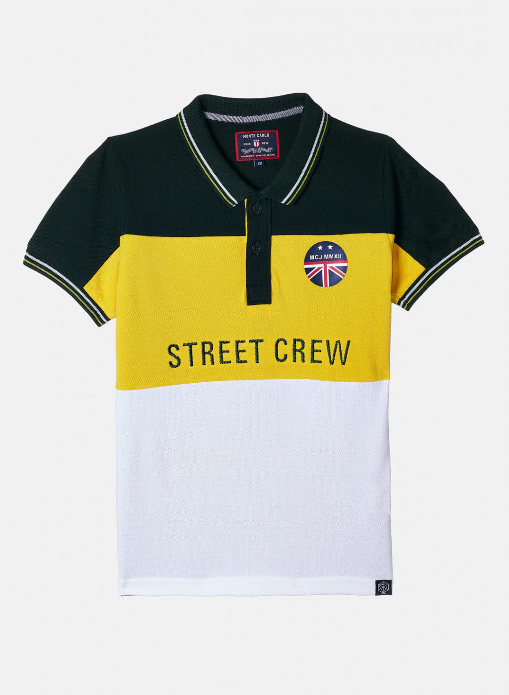 Boys Multi Color Embroidered T-Shirt