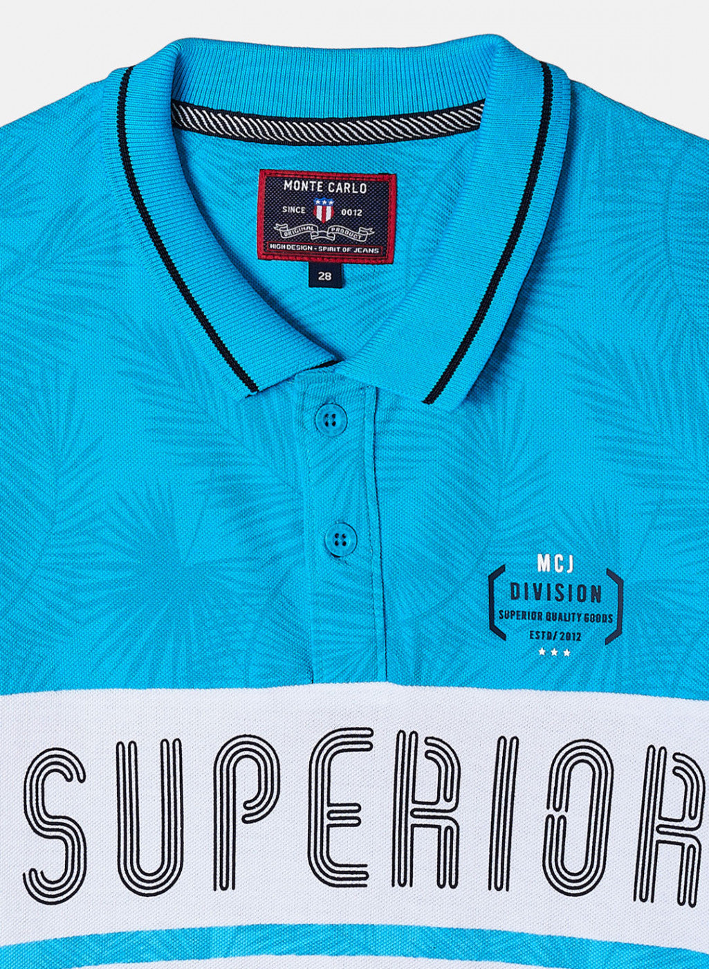 Boys Blue Printed T-Shirt