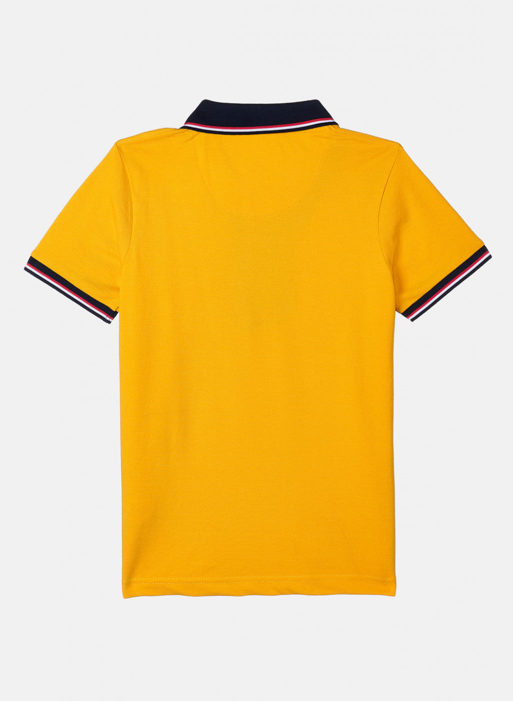 Boys Mustard Printed T-Shirt