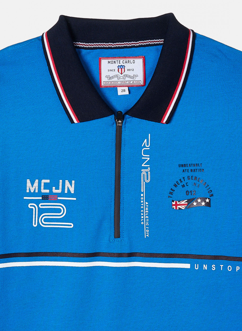 Boys Blue Printed T-Shirt