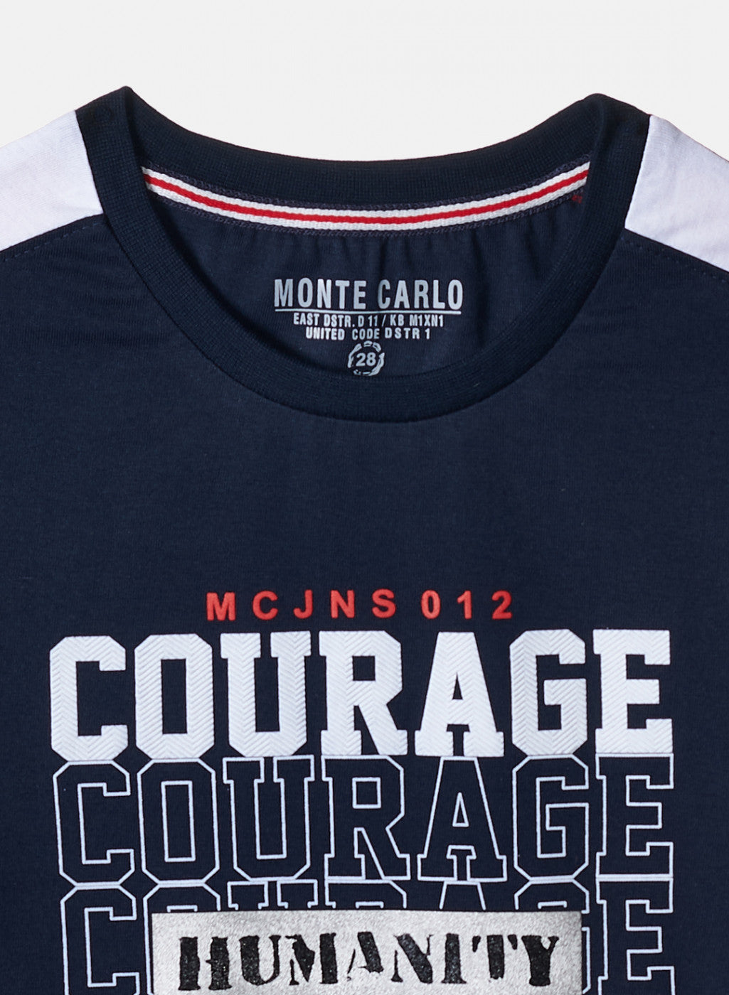 Boys Blue Printed T-Shirt