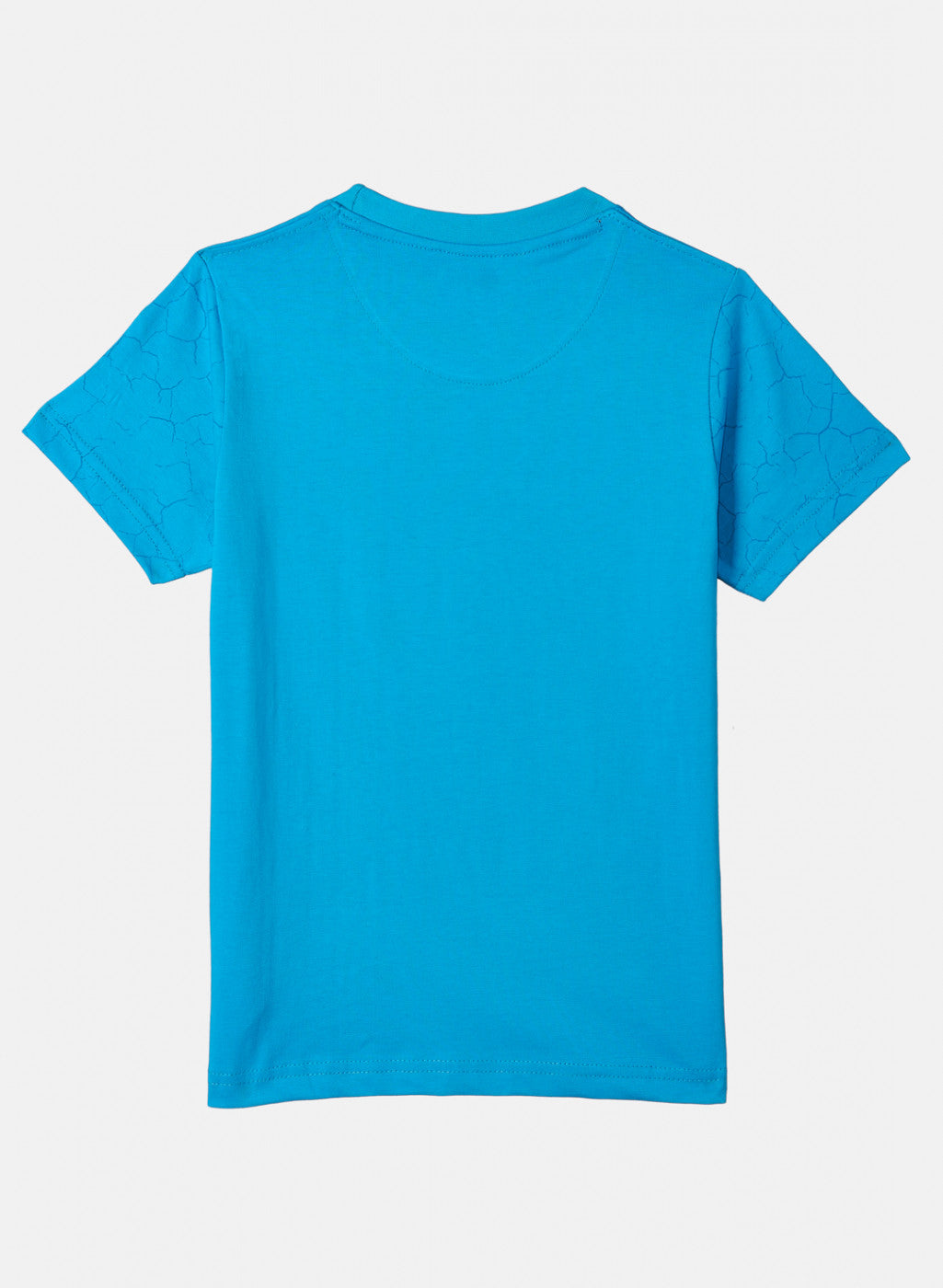Boys Blue Printed T-Shirt