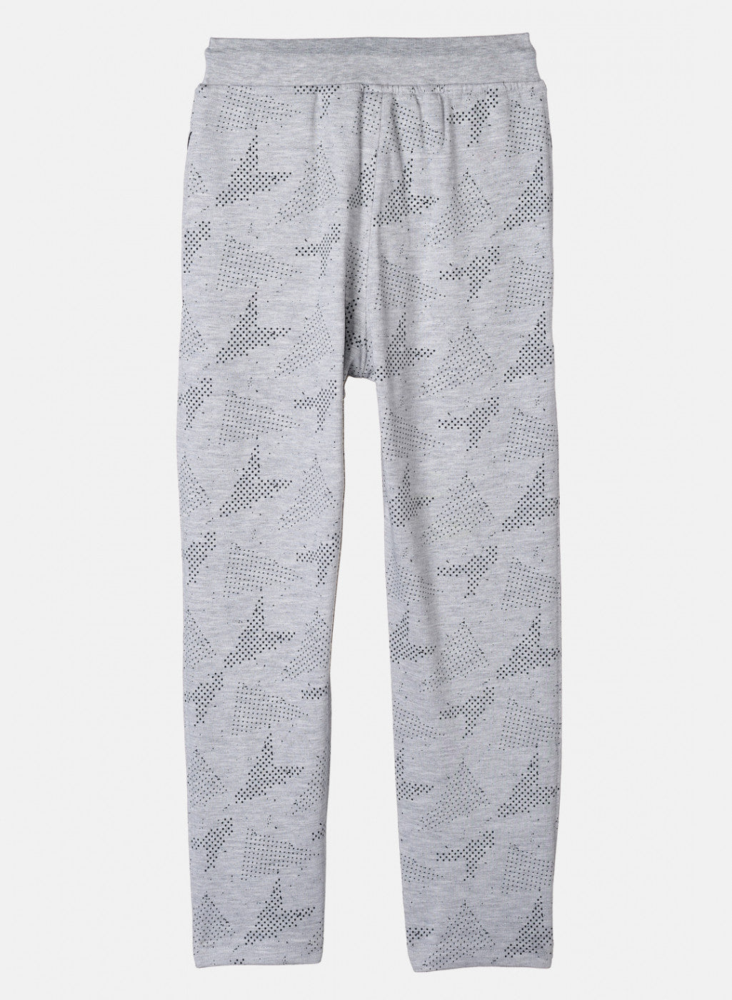 Boys Grey Printed Lower