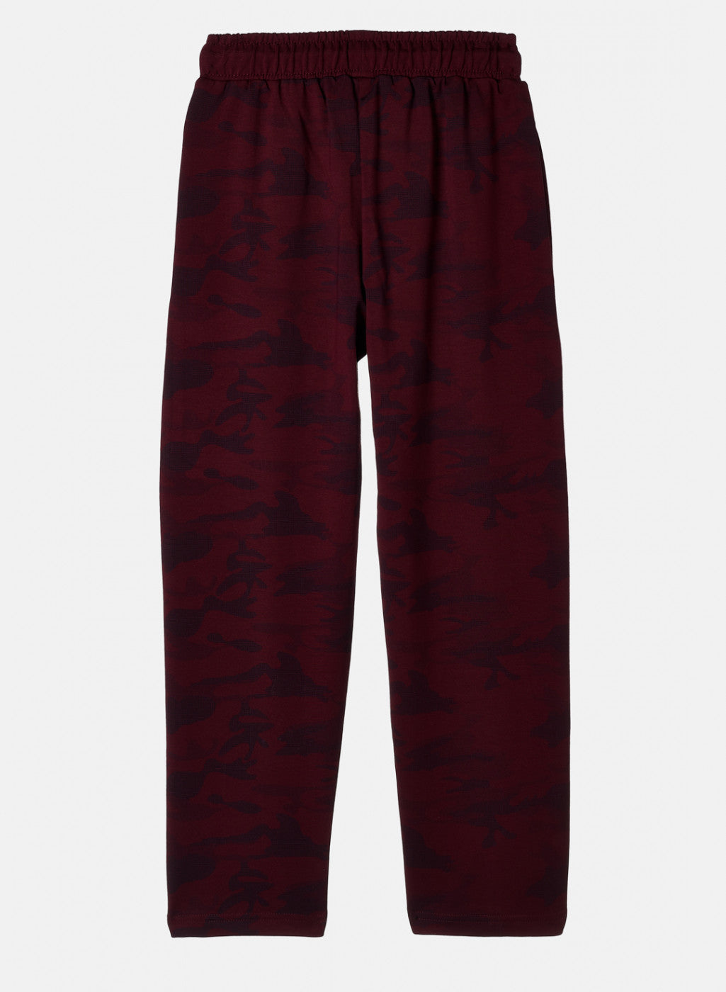Boys Maroon Printed Lower