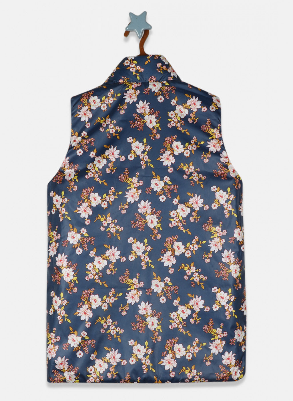 Girls Red Reversible Solid Jacket