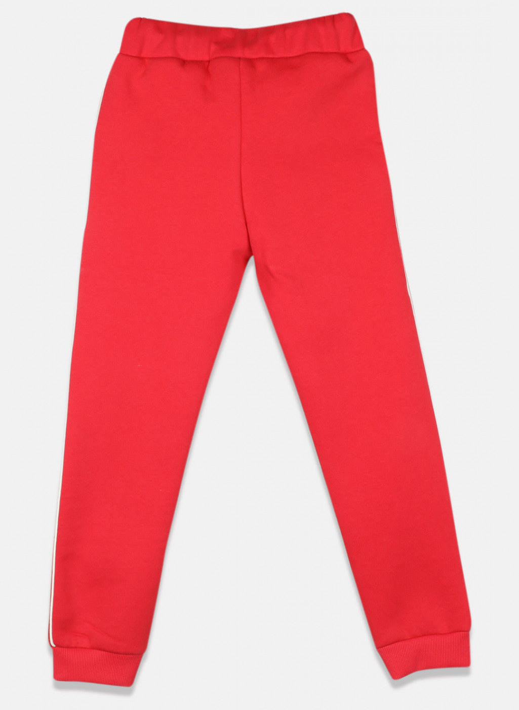 Girls Dark Pink Printed Lower