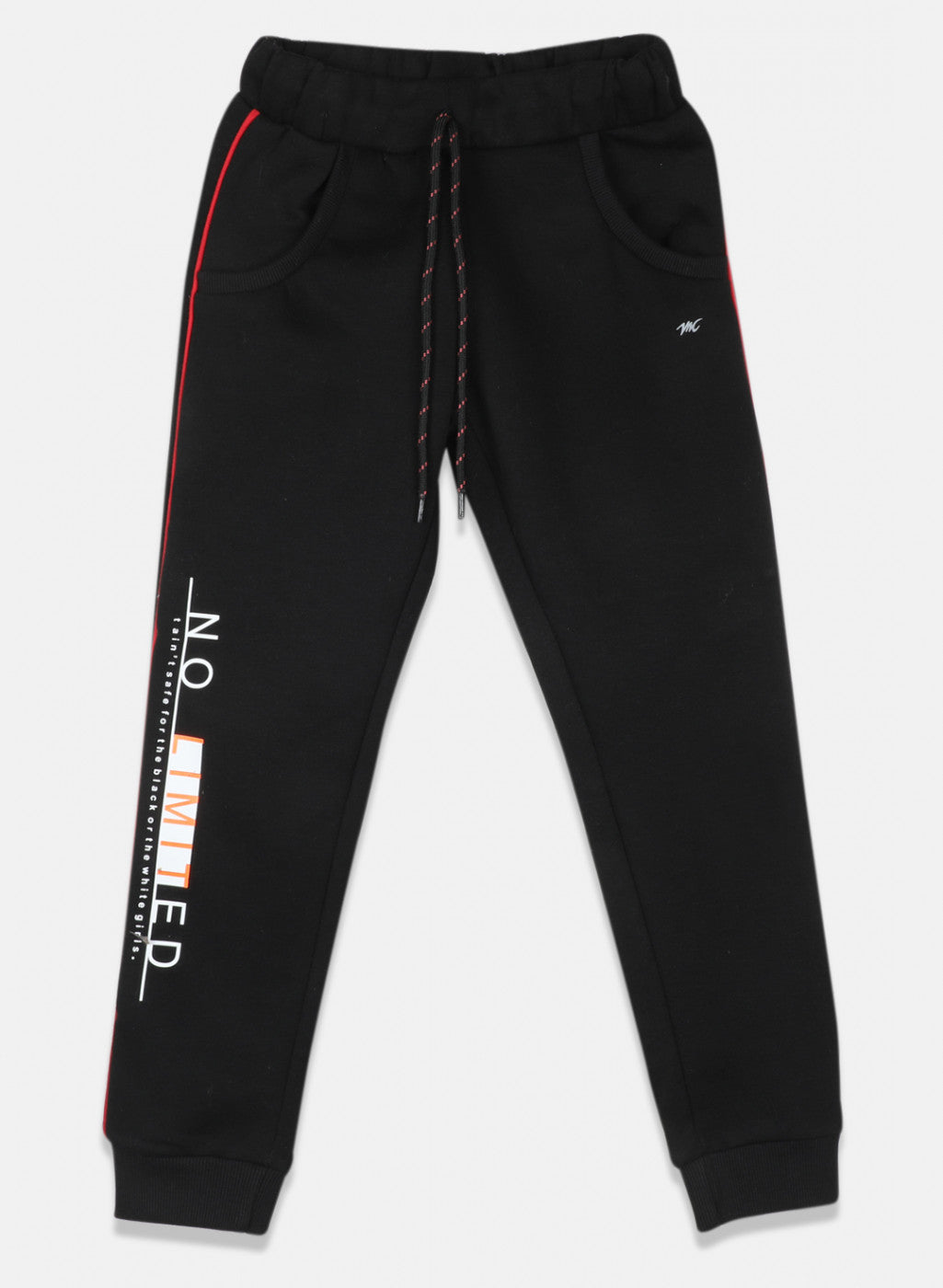 Girls Black Printed Lower