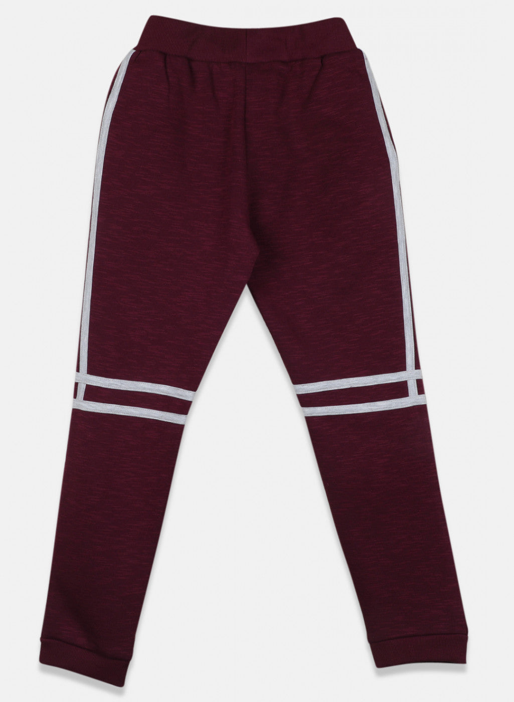 Girls Maroon Printed Lower