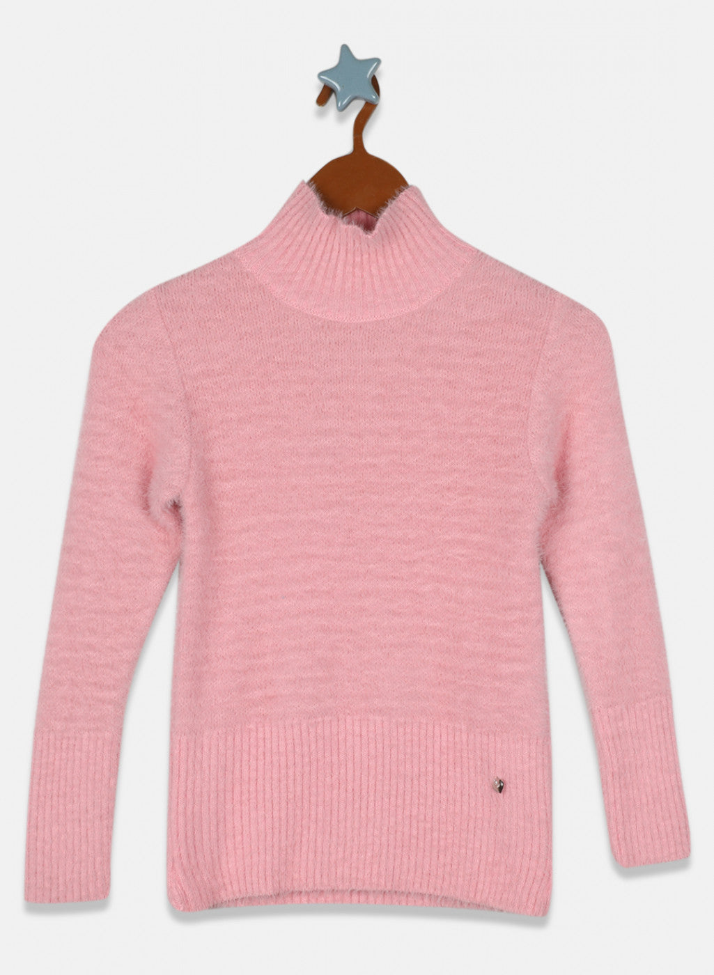Girls Pink Solid Top