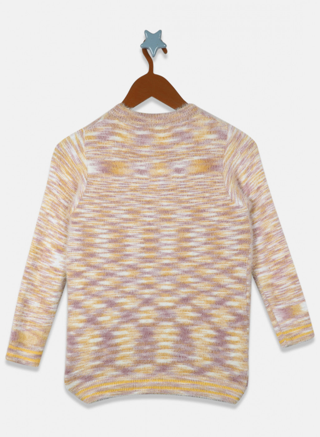 Girls Yellow Solid Top