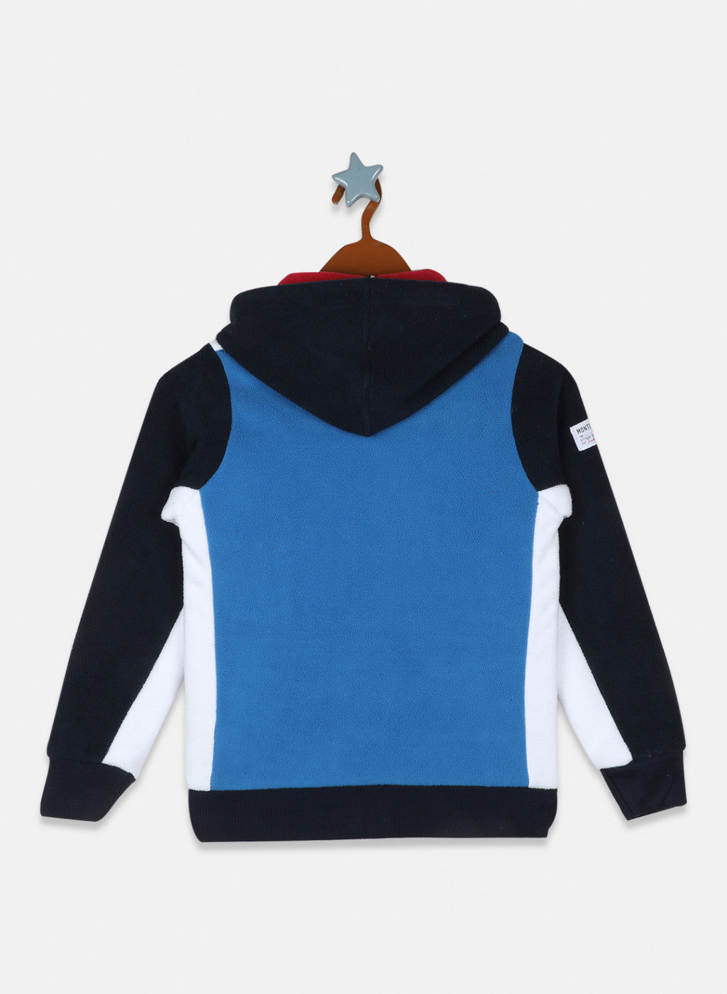 Boys Royal Blue Solid Sweatshirt