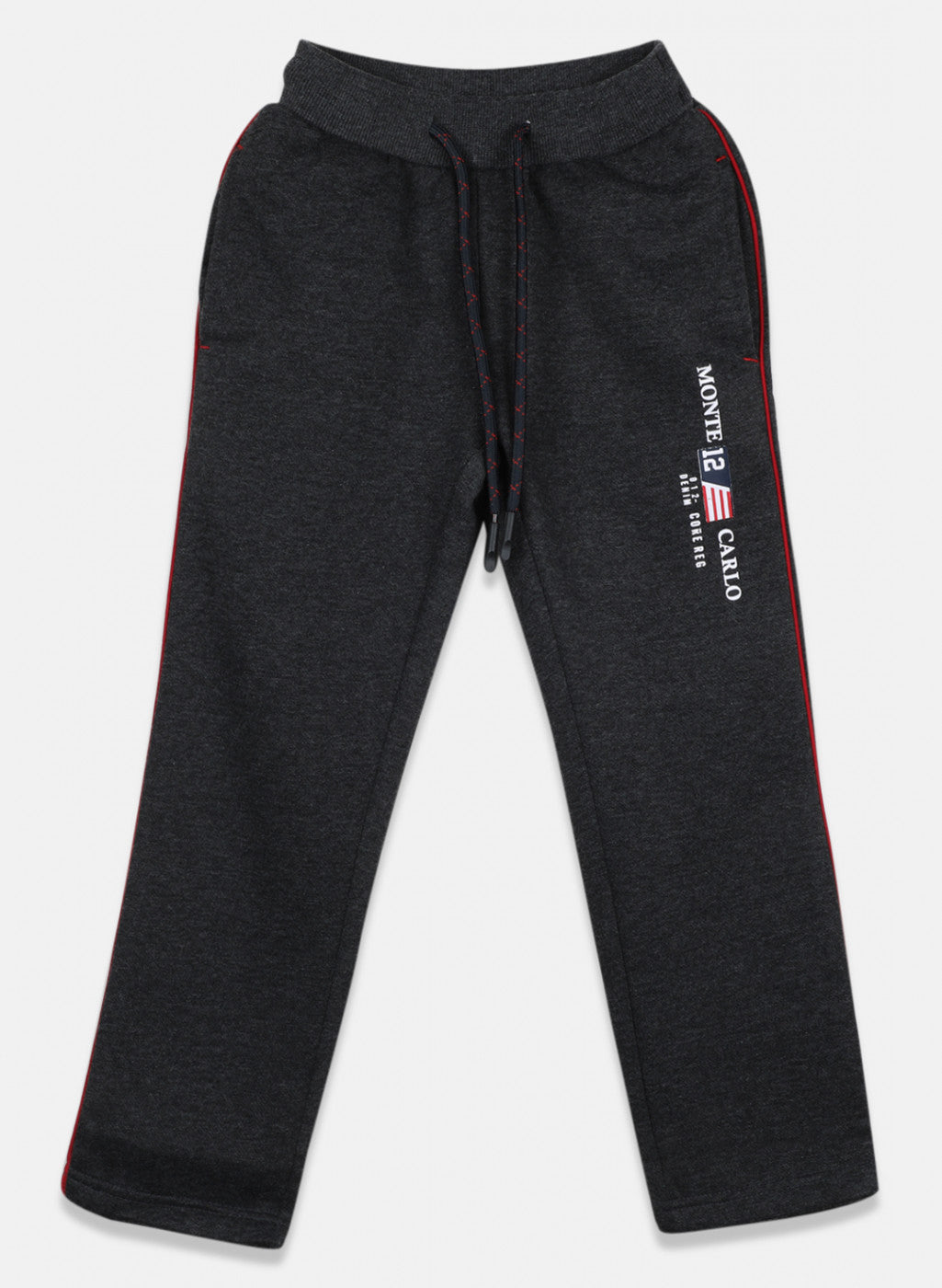 Boys Grey Printed Lower