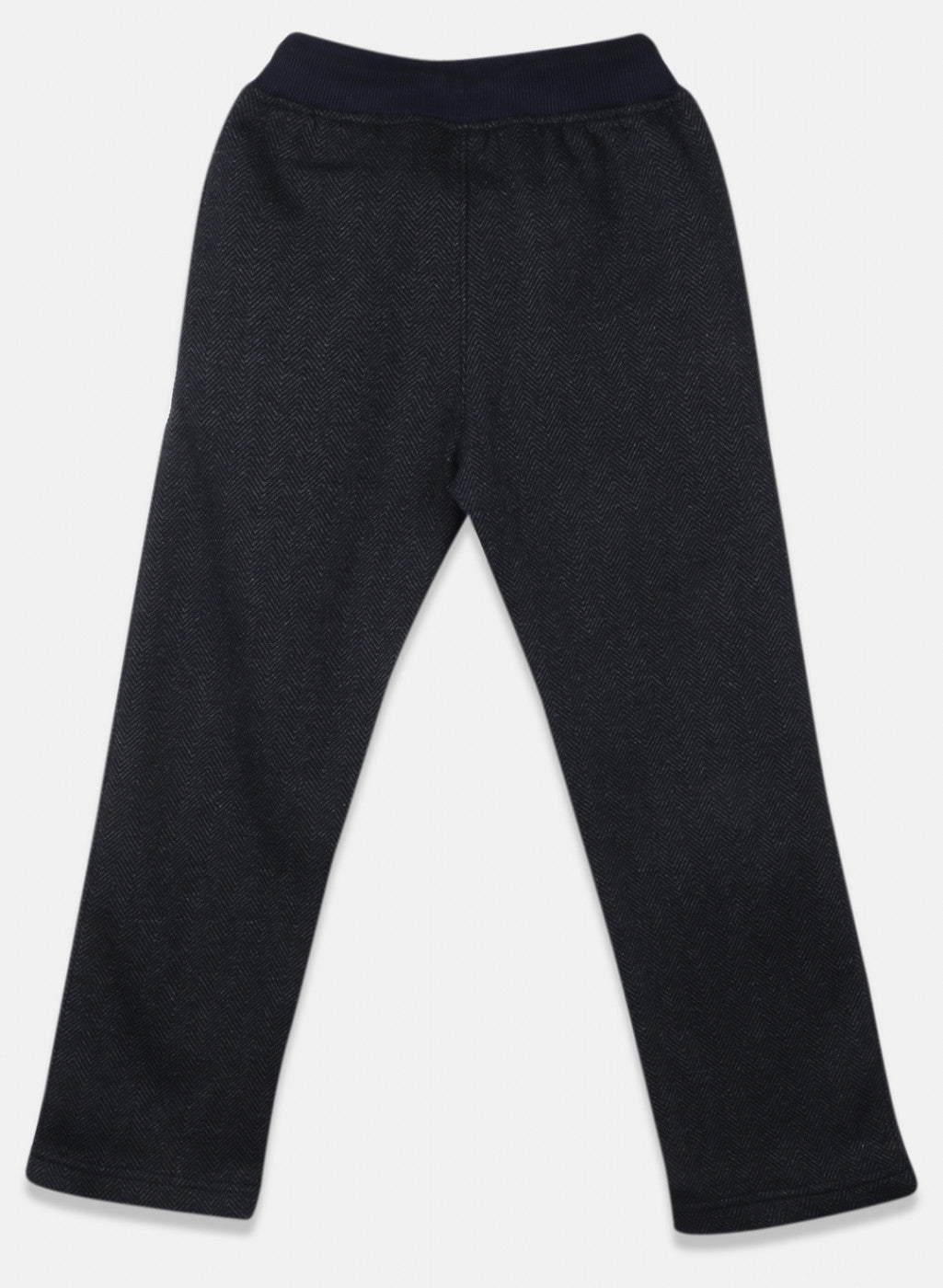 Boys Navy Blue Printed Lower