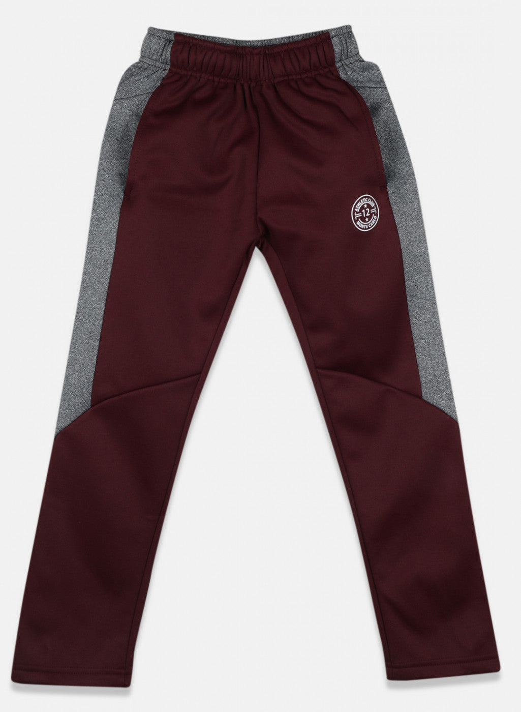Boys Maroon Printed Lower