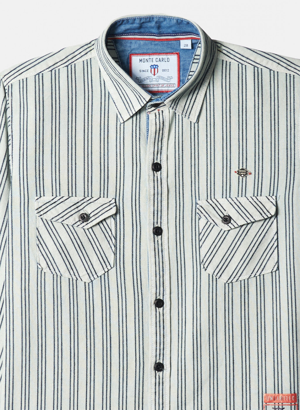 Boys Blue Stripe Shirt