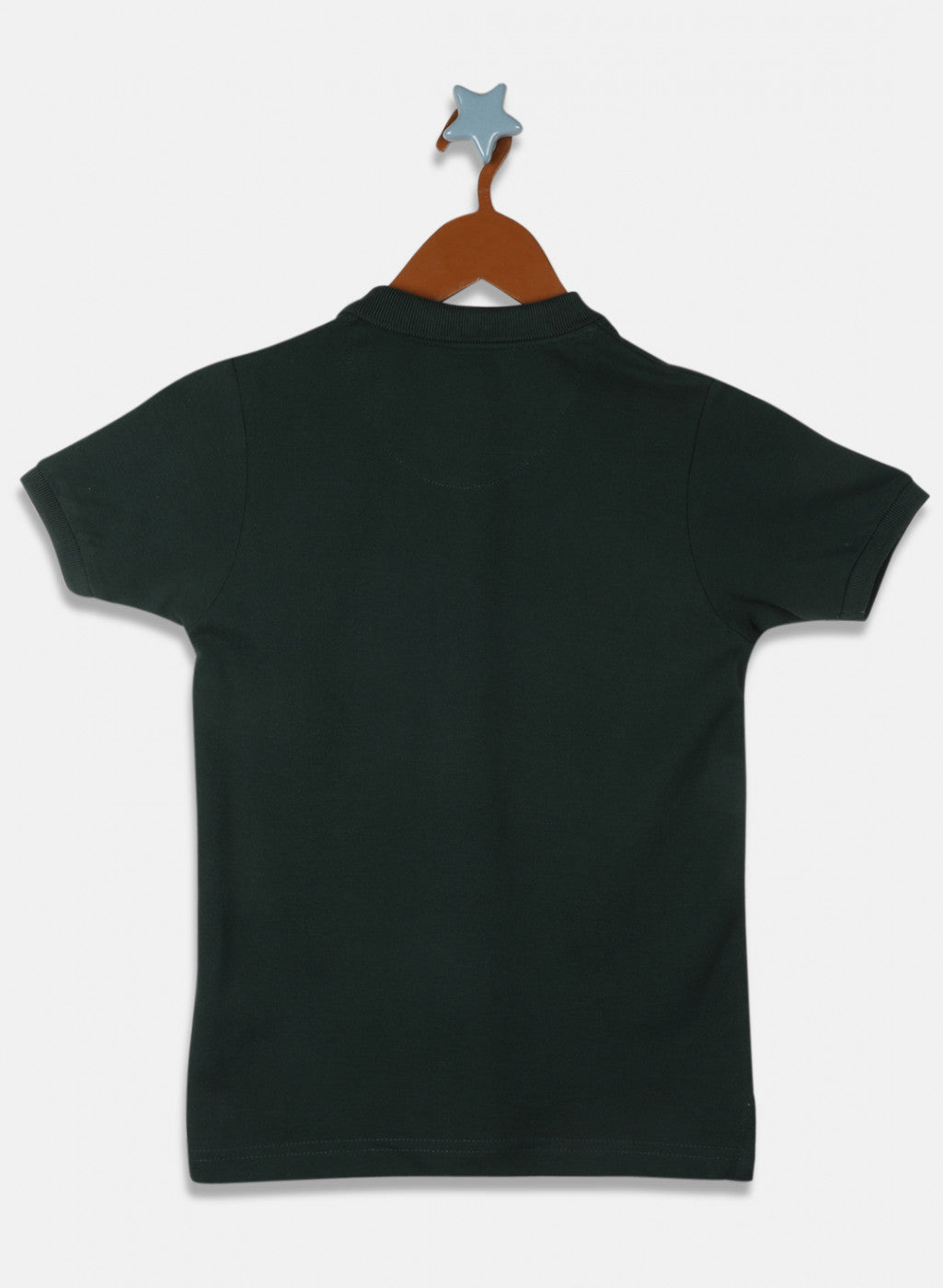 Boys Green Printed T-Shirt