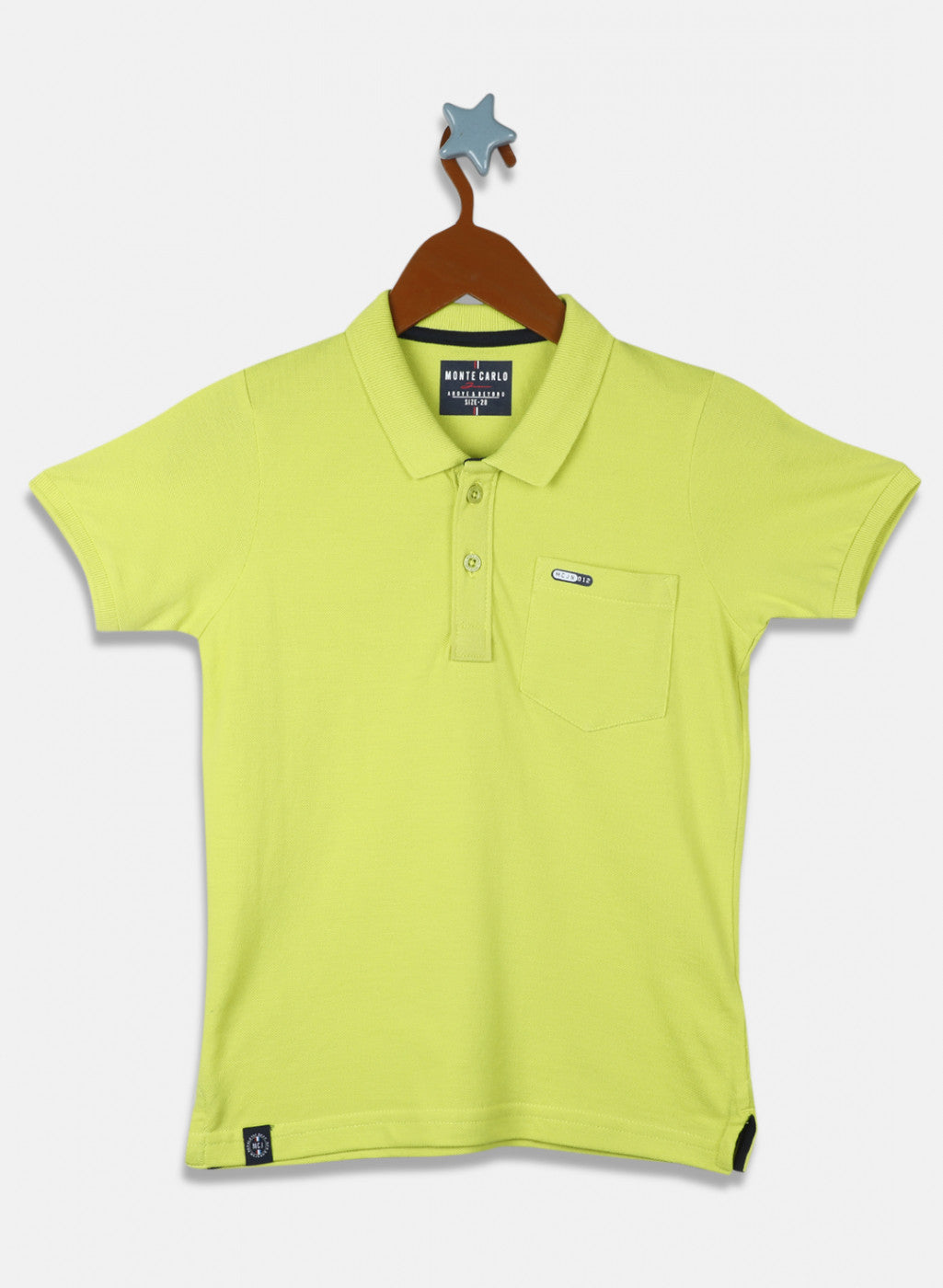 Boys Green Printed T-Shirt