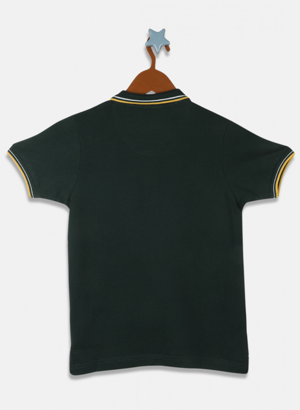 Boys Green Printed T-Shirt