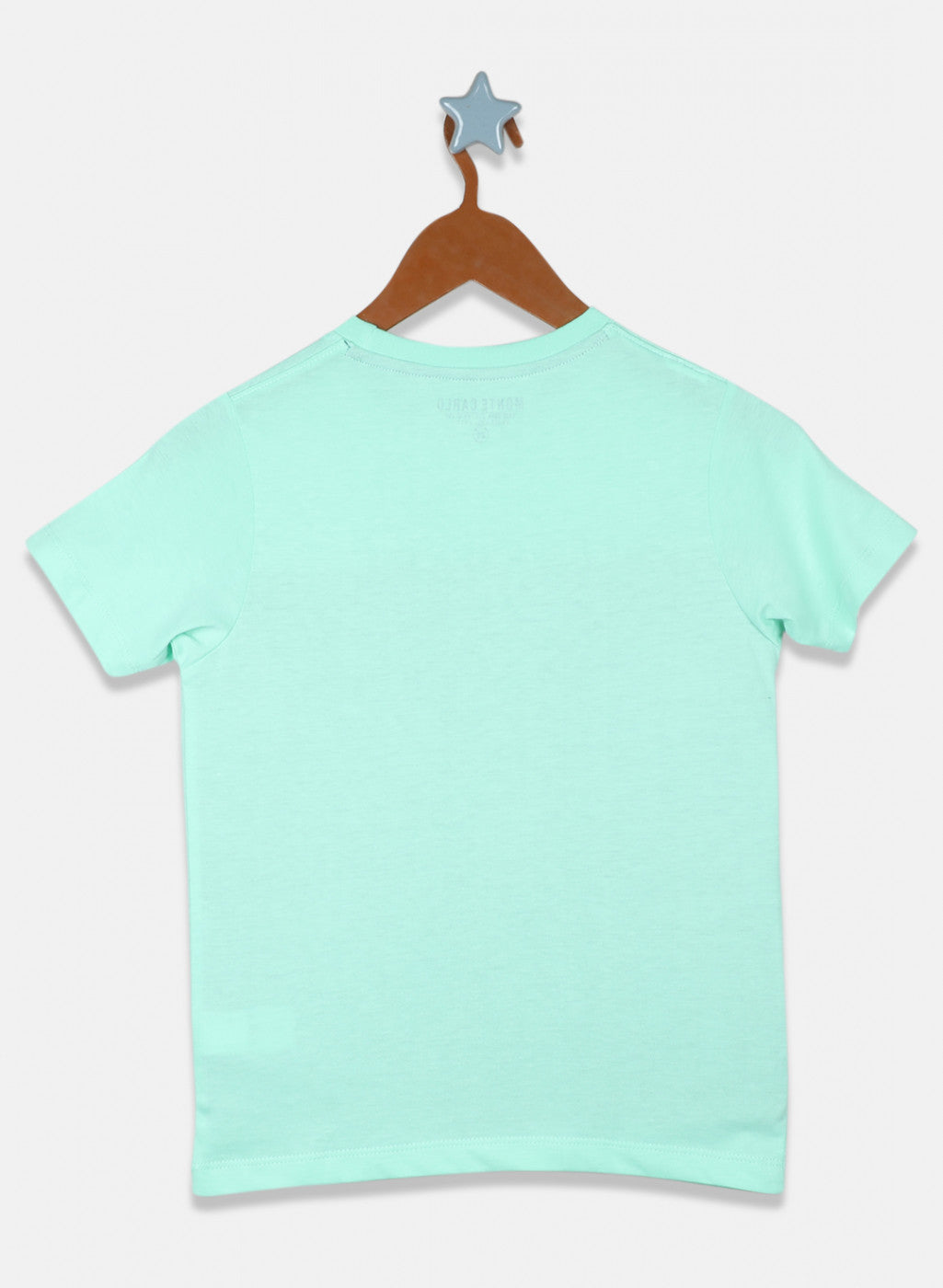 Boys Green Printed T-Shirt
