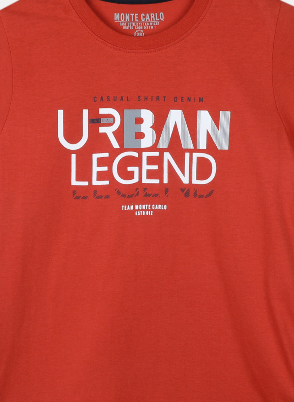 Boys Olive Printed T-Shirt