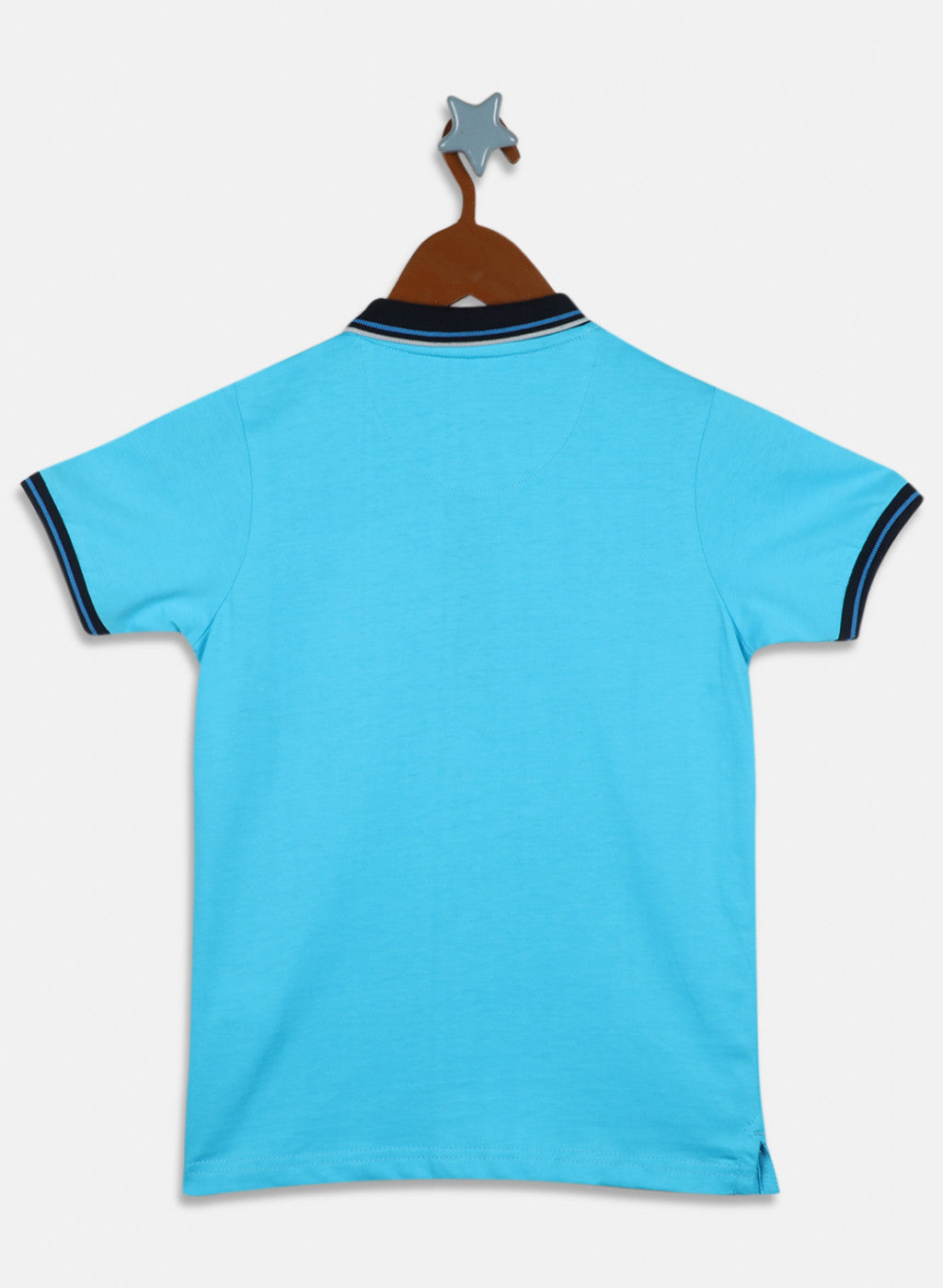 Boys Blue Printed T-Shirt