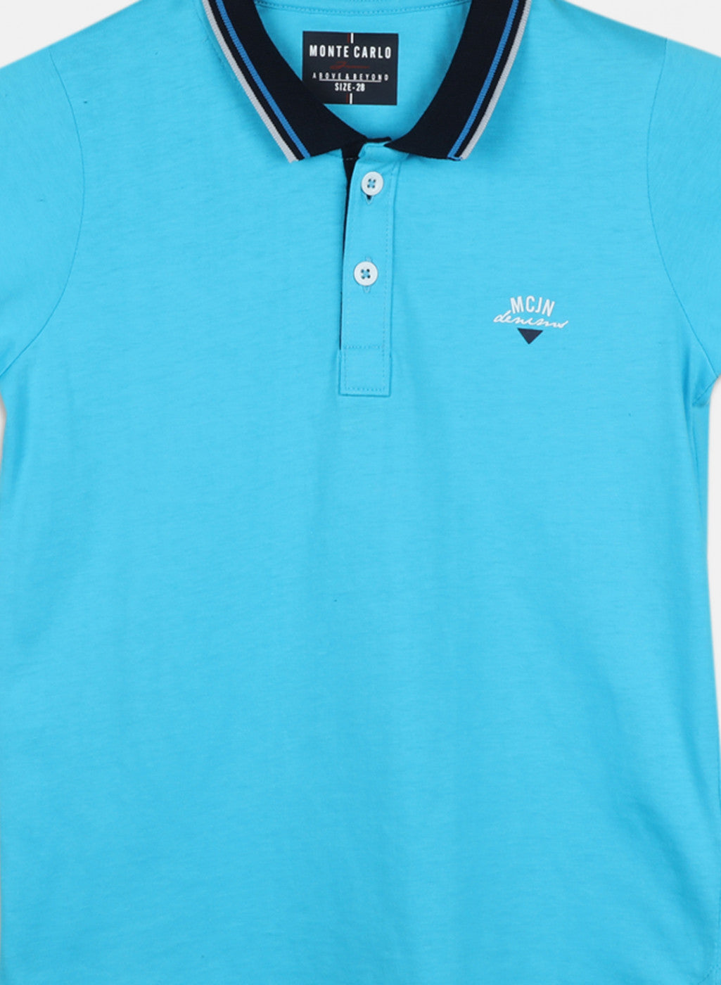 Boys Blue Printed T-Shirt