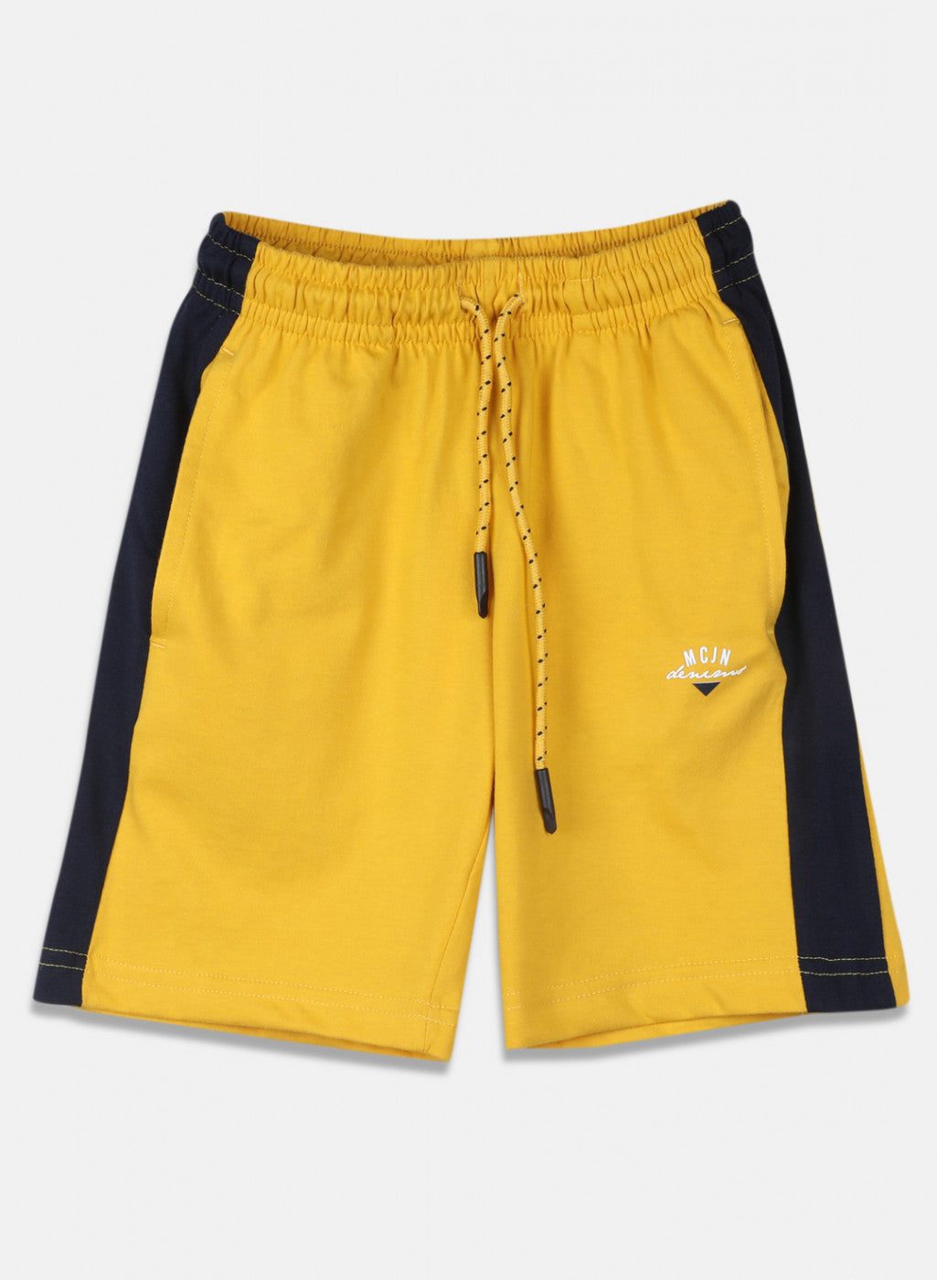 Boys Mustard Plain Bermuda