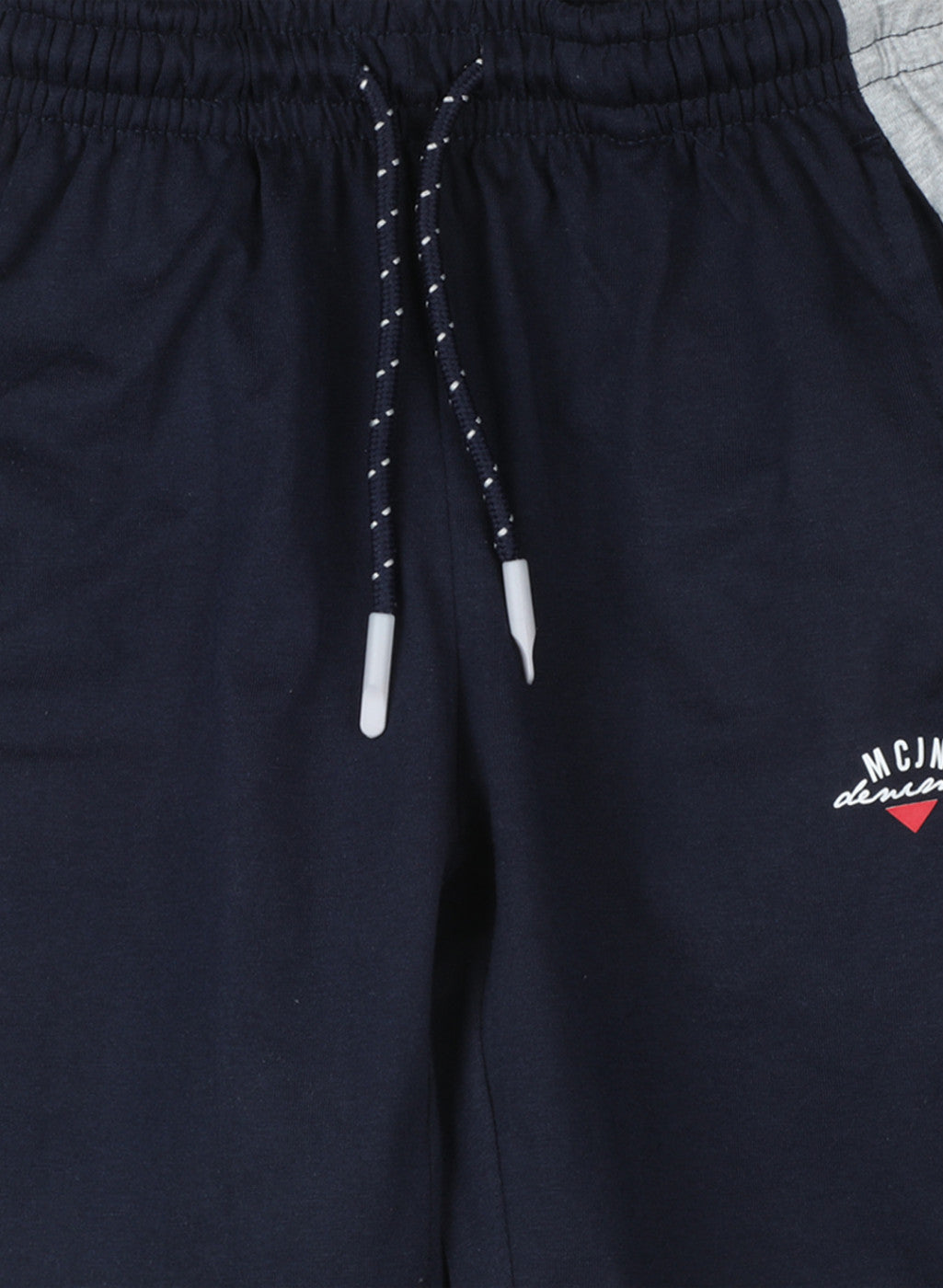 Boys Navy Blue Plain Bermuda