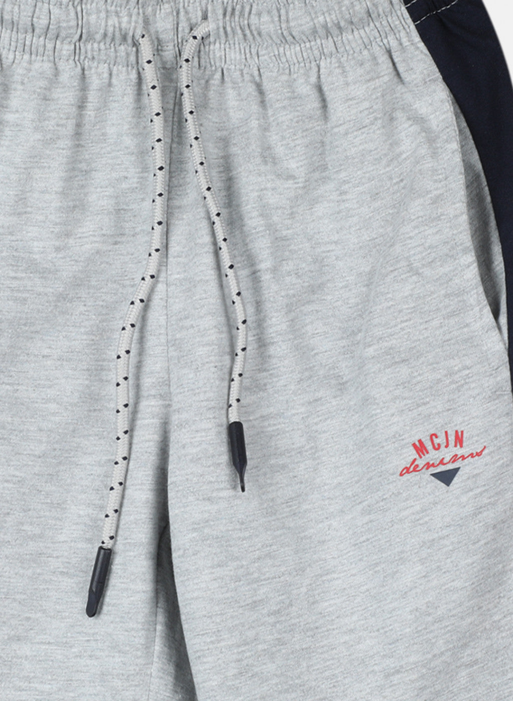 Boys Grey Plain Bermuda