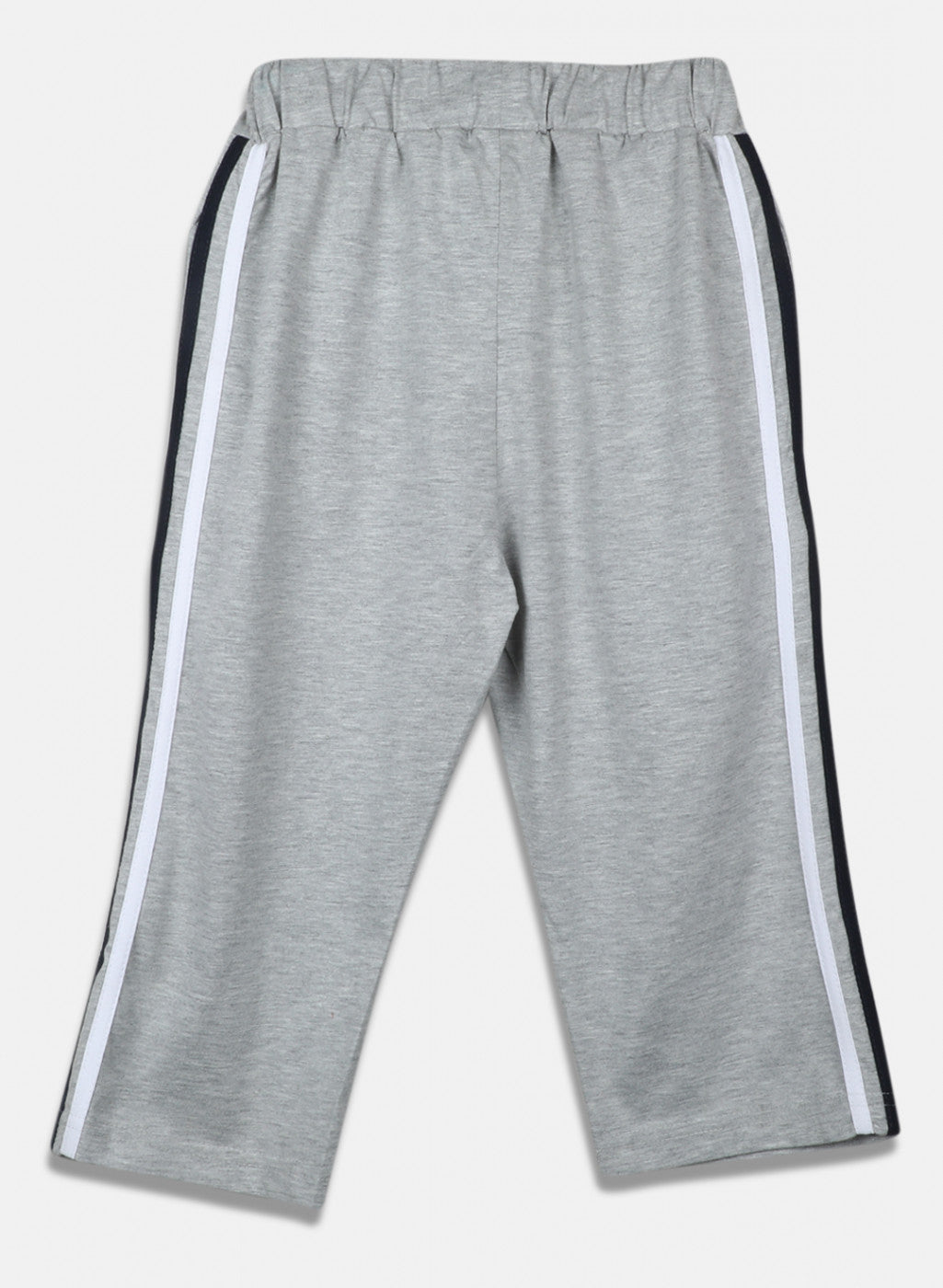 Boys Grey Plain Capri