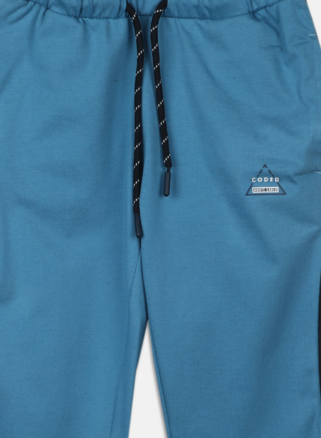 Boys Blue Plain Capri